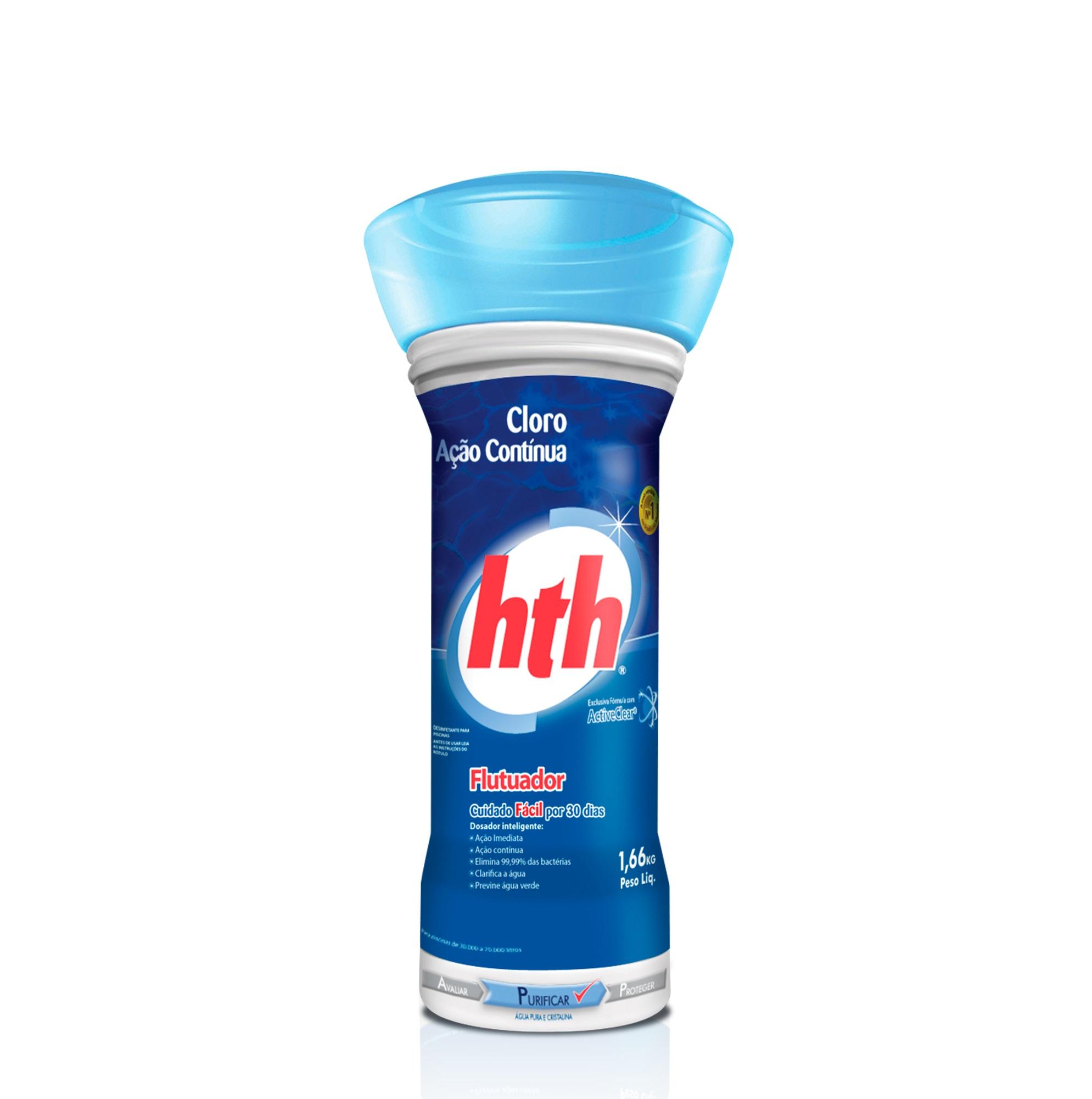 Cloro Flutuador 1,66 kg HTH