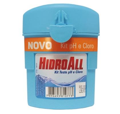 Kit de Teste pH/Cloro Hidroall