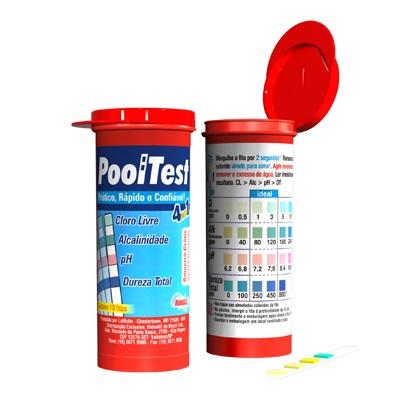 Fita Teste Pooltest 4 em 1 Hidroall