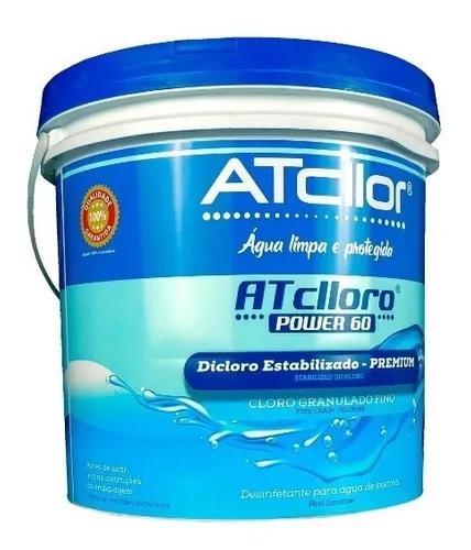 Cloro Estabilizado Atclloro Power 60 Premium 10 kgs