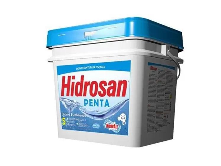 Cloro Aditivado Hidrosan Penta 2,5 kgs