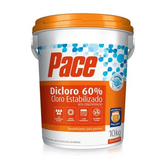 Cloro Pace Dicloro 60% 10kg